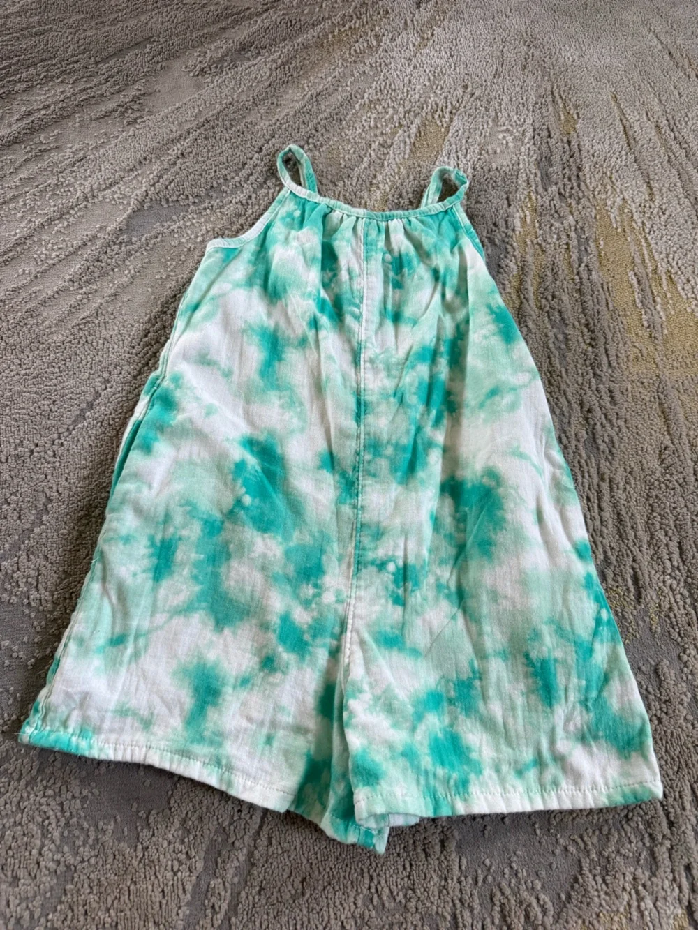 Girls summer clothes dress romper Hannah Andersson twirl stripe tie dye ruffle 6